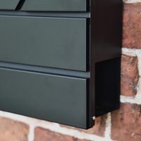 Close-up of the Finish on the Post Box
