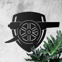"Arsenal Cannon" Wall Art in situ