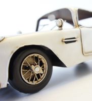 Aston martin DB5 tin scale model