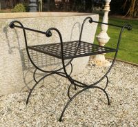 Athens Single Stool, Or Butler Tray Table