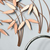 Close-up of the Autumn Leaves Gold Wall Art