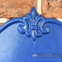 Azure Sky Goldhay Secure Post and Parcel Box Close Up