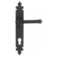 Beeswax Finish Tudor Lever Espagnolette Lock Set