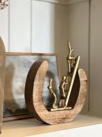 Back view of home decor art sculpture