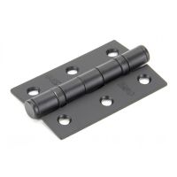 3" Ball Bearing Butt Hinge Finished in Black