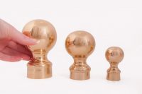 Curtain Finial - “Vanderbilt Ball”