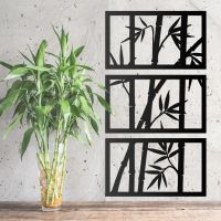 Bamboo Wall Art in the Home