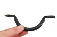basic wrought iron door handle