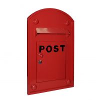 Red Bayswater built in Post Box