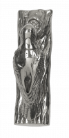 Bright Chrome Woodpecker Door Knocker
