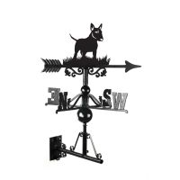 "English Bull Terrier" Dog Weathervane in Full 