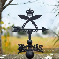 Royal Gurkha Rifles Regiment Weathervane Created From Cast Iron