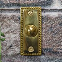 Polished Brass Georgian Bell Push