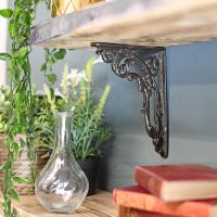 Ornate "Victorian Amalina" Scroll Bracket Small 18 x 14cm