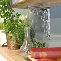 Household hardware chrome shelf bracket