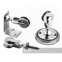 Bright chrome Butler door bell kit