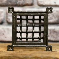 cast iron Air vent cover grill back