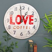 Stylish Coffee Shop Wall Clock