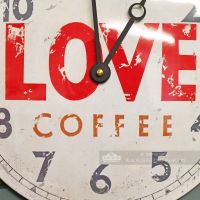 “Central Perk” Love Coffee Vintage Wall Clock