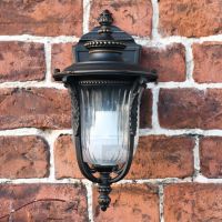 Front view of Bronze Christleton porch light