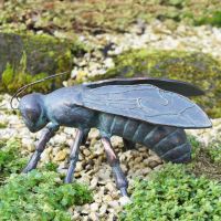 Beautiful Bee sculpture in garden