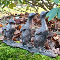 Walking Ducklings Garden Ornament