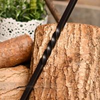 Detailed image of blacksmith twist detail on fork