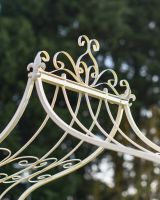 Stunning Design On The Christiana Cream Arbour Garden Bench 