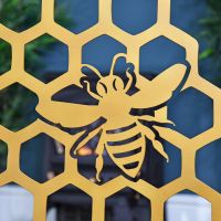 Gold Bee on the Gold Bee Fireguard