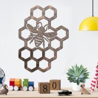 Antique Honeycomb and Bee Wall Art 