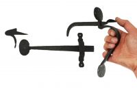 Beeswax finish thumb gate