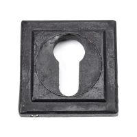 Beeswax Simple Square Euro Escutcheon