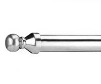 Ball Finials on the End of the Stair Rods