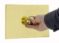 Rectangular Brass Pull Plate