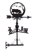 Basset Hound Weathervane in Full 