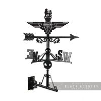 British Parachute Regiment Weathervane Finish in a Black Finish