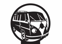 Large Camper Van Weathervane