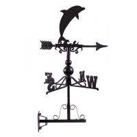 Weathervane with Dolphin in Full 