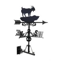 Mountain Goat Weathervane Mounted