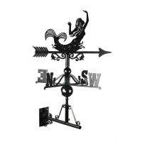 Mermaid Weathervane Mounted
