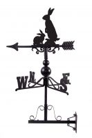Bespoke Rabbit & Bunny Weathervaner