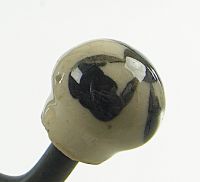 Lantern Support - Black Shepherds Crook