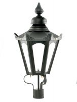 Polished Nickel Concordia Hexagonal Lantern