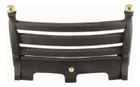 Black & Brass Vintage Fire Front