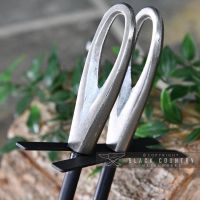 close-up of the Pewter Loop Handles