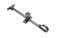 10" Black Antique Iron Sliding Screw Down Window Stay Fitting