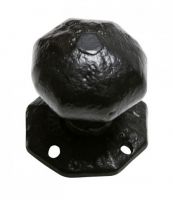 Black Antique Mortice Door Knobs