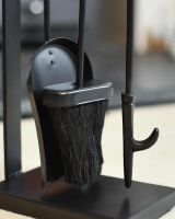 Close-Up of Fireside Tools for Black Arm Contemporary Companion Set 52cm