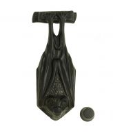 Black Cast Iron Bat Door Knocker