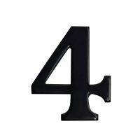 black coated 2 adhesive number 4